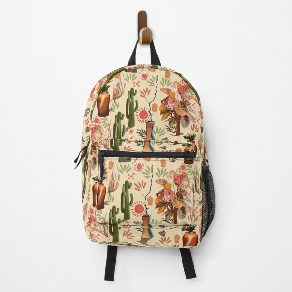 Item preview, Desert Garden Pattern | Botanical Cactus & Pottery Print designed and sold by Pandositive.