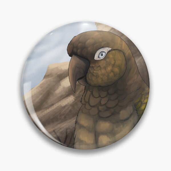 Item preview, Burrowing Parrot portrait designed and sold by DragonArtist15.