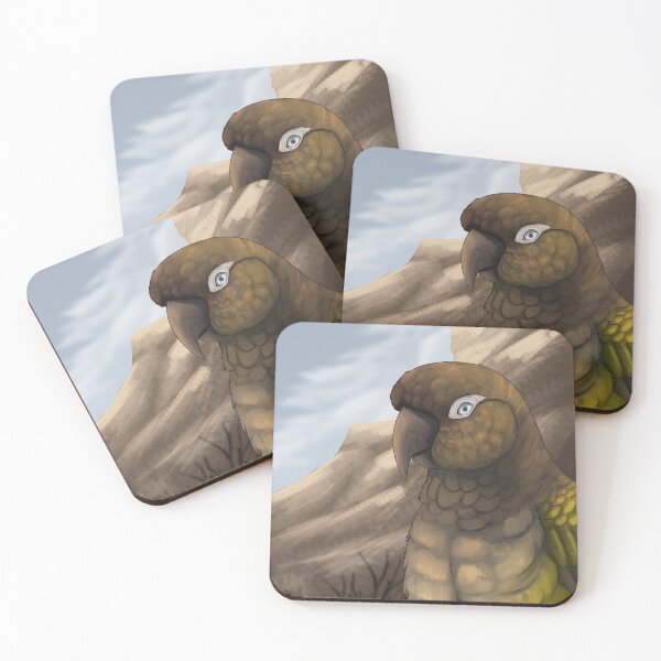 Item preview, Burrowing Parrot portrait designed and sold by DragonArtist15.