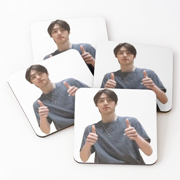 Item preview, Enhypen Sunghoon thumbs up designed and sold by goose-of-silly.