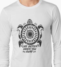 Life is better Surfing Long Sleeve T-Shirt