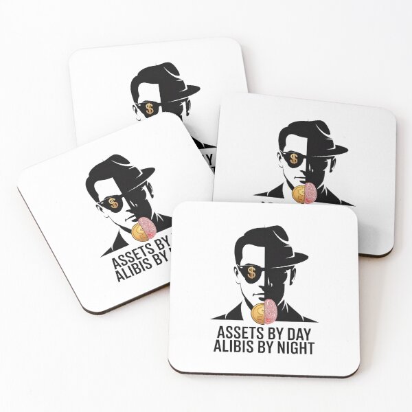 Item preview, Assets by Day Alibis by Night Accountant True Crime designed and sold by MagicWander.