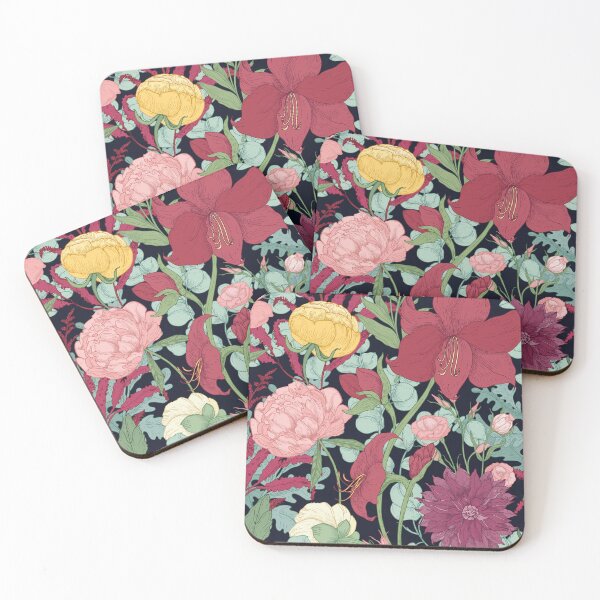 Item preview, Flower garden - Jardin de Fleurs - Print Collection - Classic botanical aesthetic designed and sold by Jackie.Bloom.
