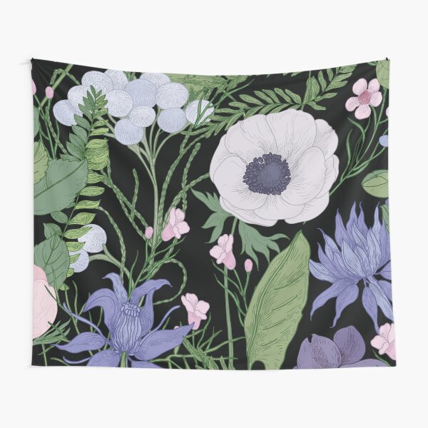 Item preview, Jardin fleuri - Jardin de Fleurs - Collection d'imprimés  designed and sold by Jackie.Bloom.