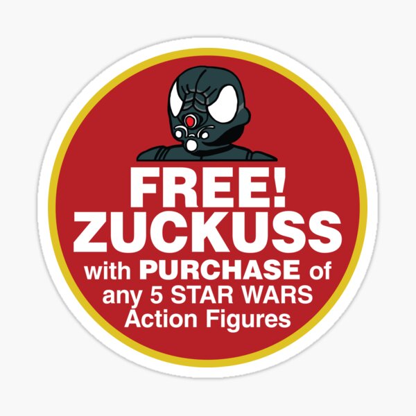 Aperçu de l'œuvre Libérez Zuckuss ! créée et vendue par CargoHoldDesign.