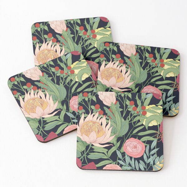 Item preview, Flower garden - Jardin de Fleurs - Print Collection - Elegant botanical aesthetic designed and sold by Jackie.Bloom.