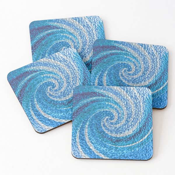 Item preview, Into the Blue - Abstract Art designed and sold by Fantacaroo Designs.