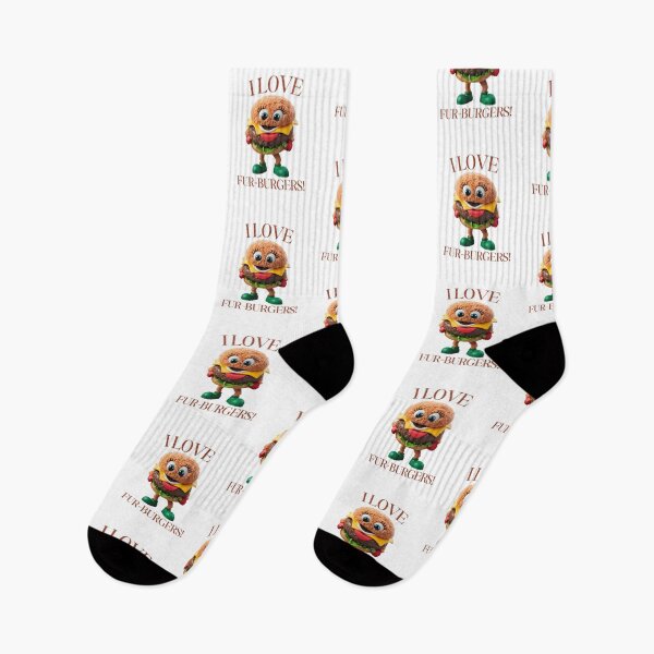 Item preview, I love fur-burgers! designed and sold by NicMacTees.