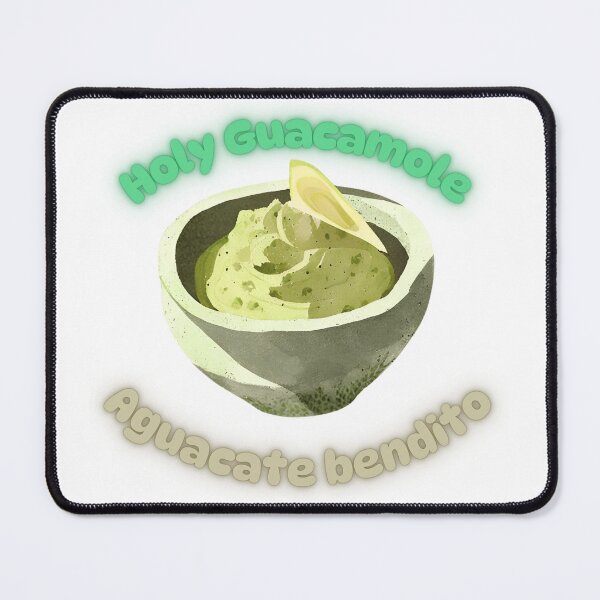 Item preview, Guacamole Dreams: Holy Guacamole, Tex-Mex Avocado Art designed and sold by HonkyTonk2025.