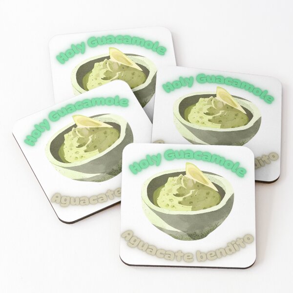 Item preview, Guacamole Dreams: Holy Guacamole, Tex-Mex Avocado Art designed and sold by HonkyTonk2025.