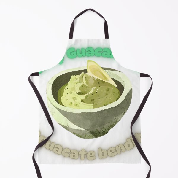 Item preview, Guacamole Dreams: Holy Guacamole, Tex-Mex Avocado Art designed and sold by HonkyTonk2025.
