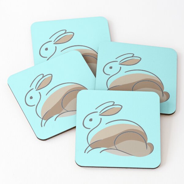 Item preview, Minimalist Bunny designed and sold by LadyInEverGreen.