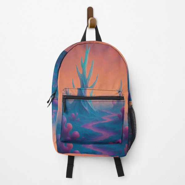 Item preview, “Alien Crystal Oasis” – Dreamscape from Another World designed and sold by AbstractAnom.