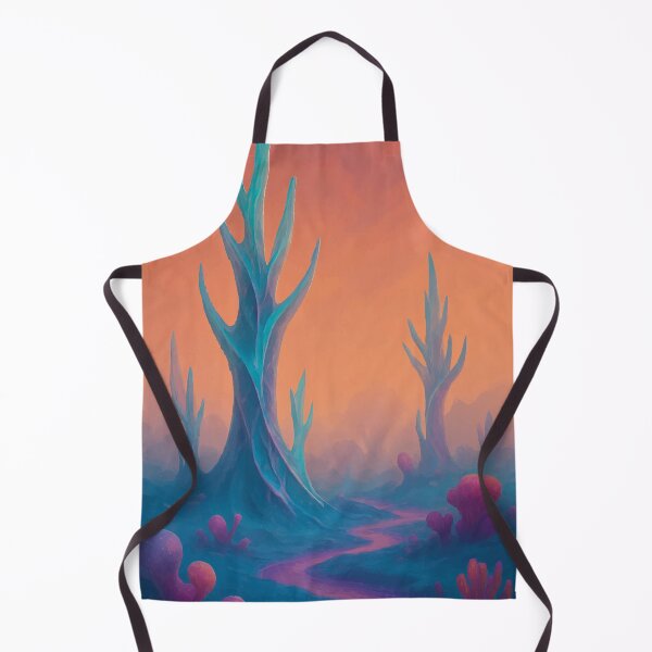 Item preview, “Alien Crystal Oasis” – Dreamscape from Another World designed and sold by AbstractAnom.