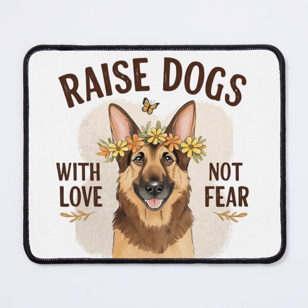 Item preview, Dog life:  Raise Dogs With Love Not Fear designed and sold by bazstees54.