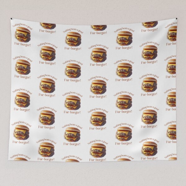 Item preview, Nothing beats a good fur-burger! designed and sold by NicMacTees.