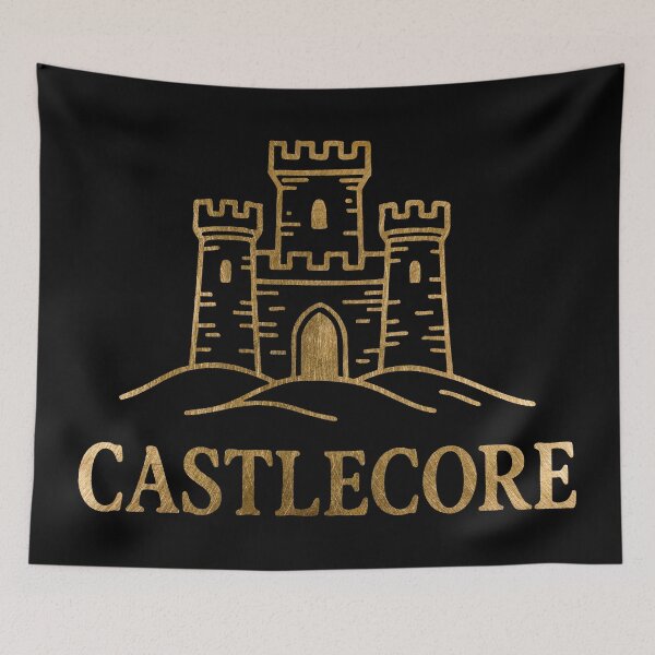 Item preview, Castlecore Crest Metallic designed and sold by SteadyRolling.