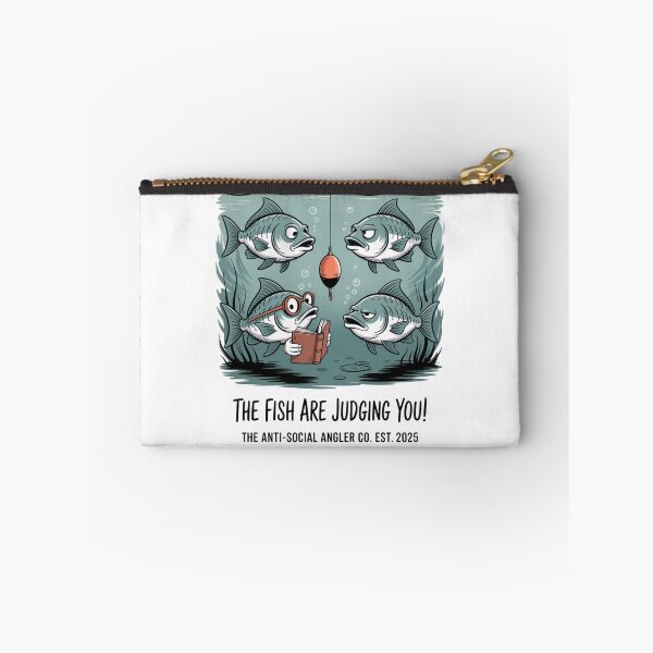 Item preview, The Fish Are Judging You – Black Ink Edition designed and sold by unclejohncorner.