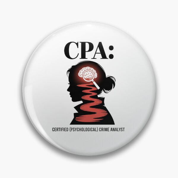 Item preview, CPA Certified Psychological Crime Analyst designed and sold by MagicWander.