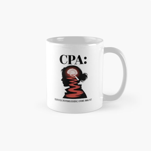 Item preview, CPA Certified Psychological Crime Analyst designed and sold by MagicWander.