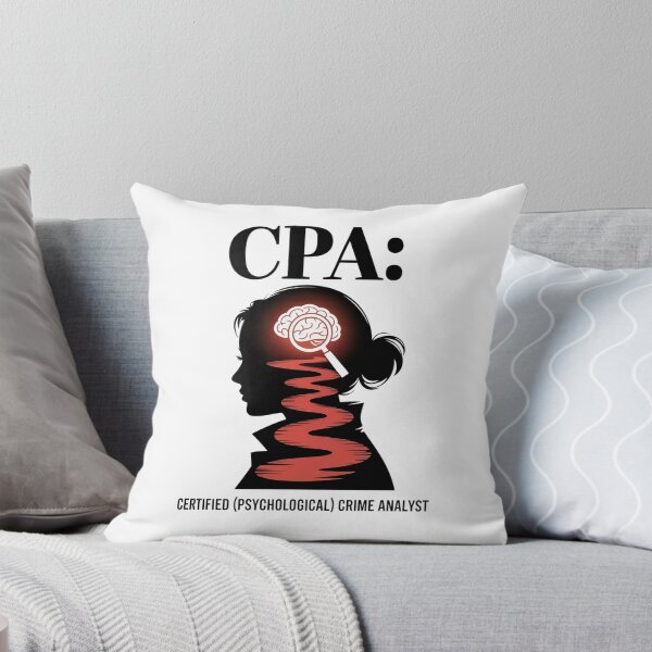 Item preview, CPA Certified Psychological Crime Analyst designed and sold by MagicWander.