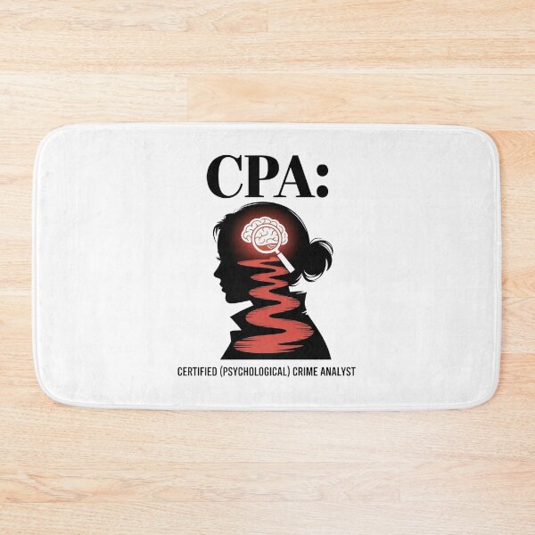 Item preview, CPA Certified Psychological Crime Analyst designed and sold by MagicWander.