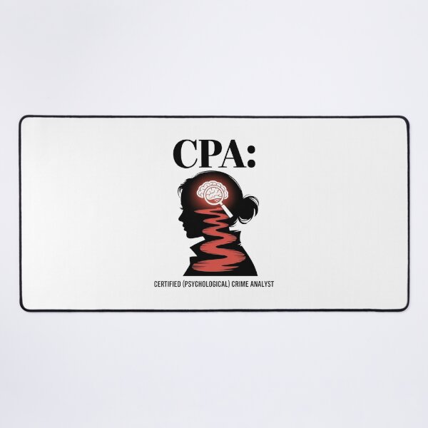 Item preview, CPA Certified Psychological Crime Analyst designed and sold by MagicWander.