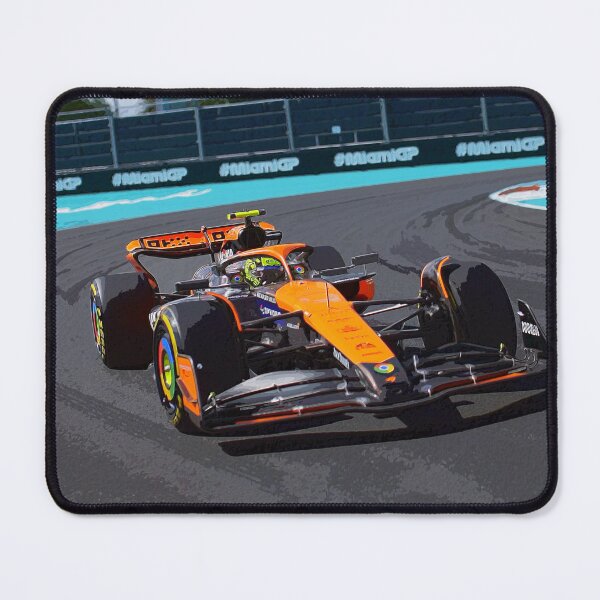 Item preview, Lando Norris on his way to his first victory watercolor designed and sold by Rodissimus1984.