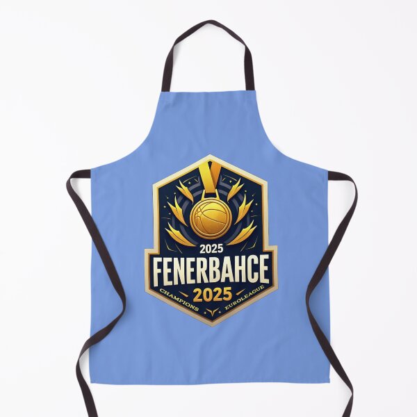 Item preview, Fenerbahçe 2025 Euroleague Champions Badge designed and sold by MyWittyThings.