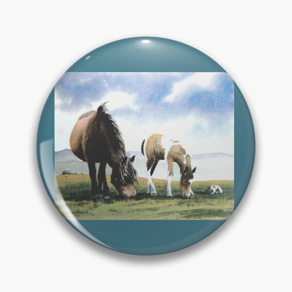 Item preview, Dartmoor ponies designed and sold by artsmeow.