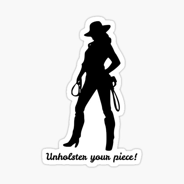 Item preview, Unholster your piece! designed and sold by NicMacTees.