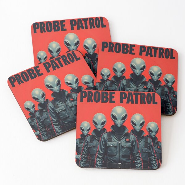 Item preview, Probe Patrol designed and sold by AlienInkvasion.