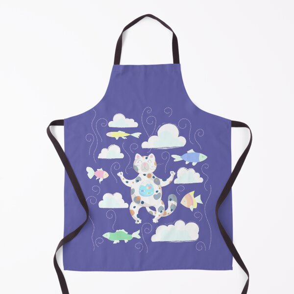 Item preview, meditating spotted cat designed and sold by amatiana.