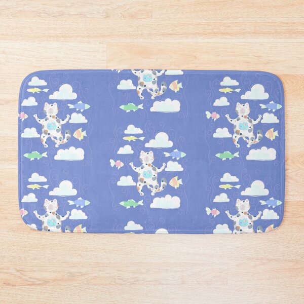 Item preview, meditating spotted cat designed and sold by amatiana.