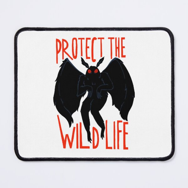 Item preview, Mothman Protect The Wildlife designed and sold by AlliMarieArt.