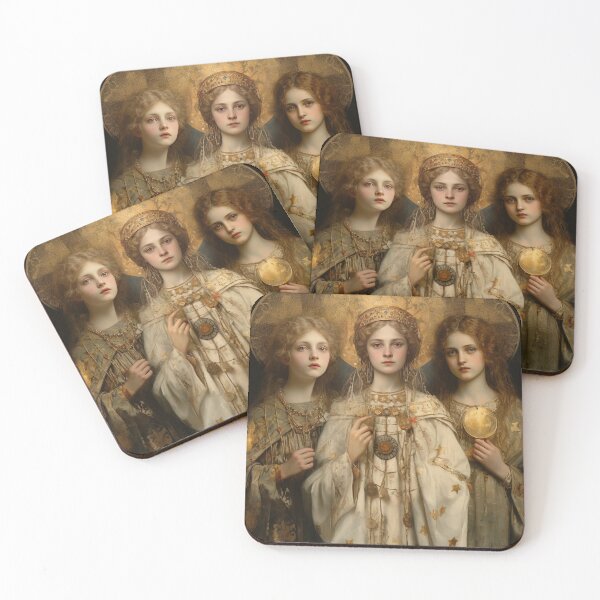 Item preview, Saints Faith, Charity and Hope designed and sold by SanctifiedSouls.
