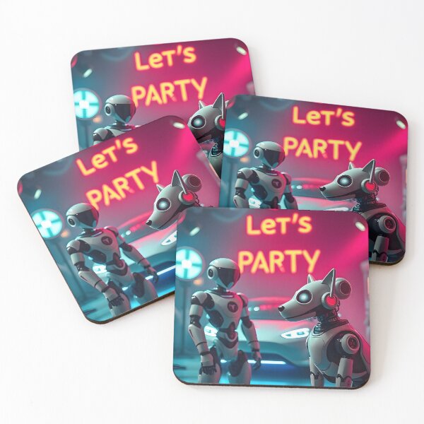Item preview, Robot party designed and sold by StudioEarth1.