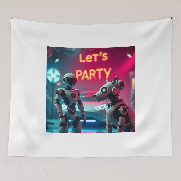 Item preview, Robot party designed and sold by StudioEarth1.