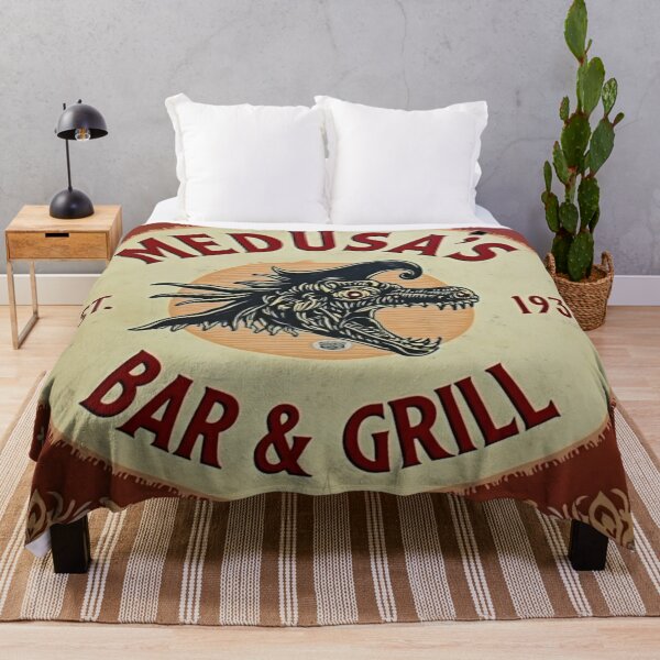 Artikelvorschau, Medusa's Bar und Grill Vintage Werbung entworfen und verkauft von silverwolf2604.