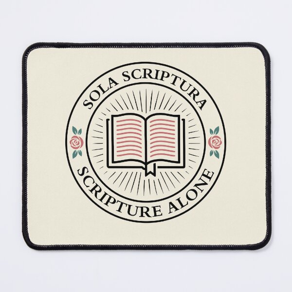 Item preview, SOLA SCRIPTURA - SCRIPTURE ALONE - Reformation - Black designed and sold by Glory After Tears.