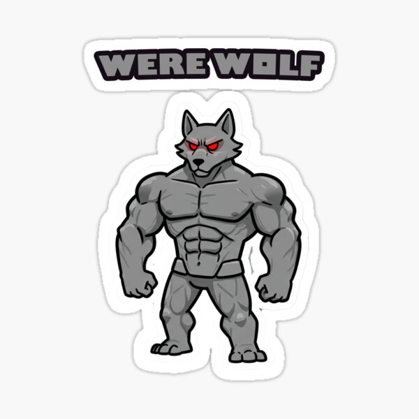 Aperçu de l'œuvre loup-garou créée et vendue par BarbaAbordo.