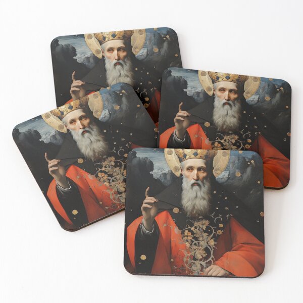 Item preview, Saint Augustine of Hippo designed and sold by SanctifiedSouls.