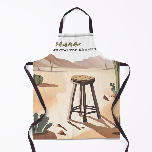 Item preview, Losers The Outcasts and the Sinners Desert Stool Art designed and sold by HonkyTonk2025.