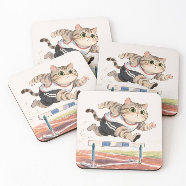Item preview, kitty hurdler designed and sold by artsmeow.