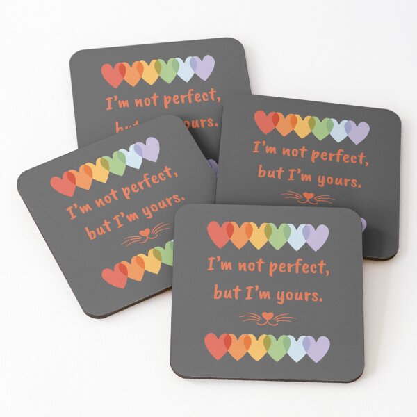 Item preview, Purrfectly Imperfect – Cat Love Edition designed and sold by baskamade.