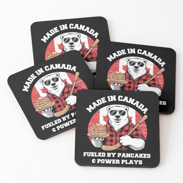 Item preview, Made in Canada – Pancakes, Power Plays, and Polar Bear Pride designed and sold by Serbin.