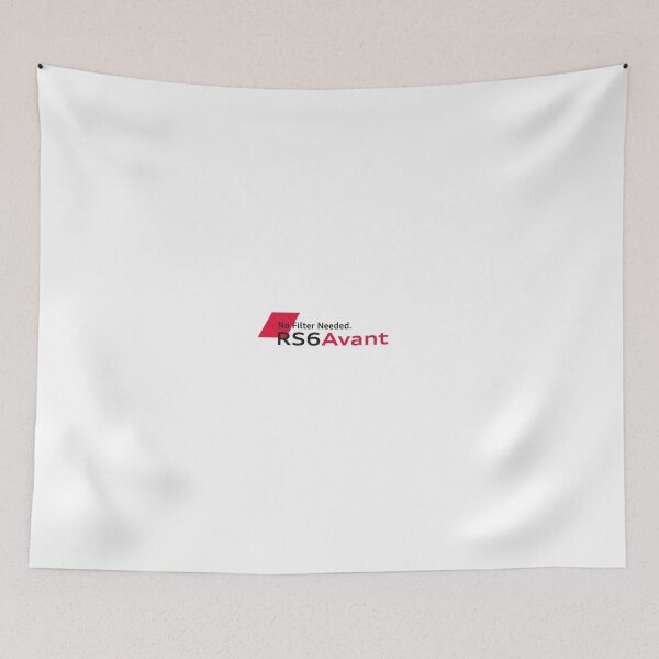 Item preview, No Filter Needed. RS6 AVANT White designed and sold by grafik.