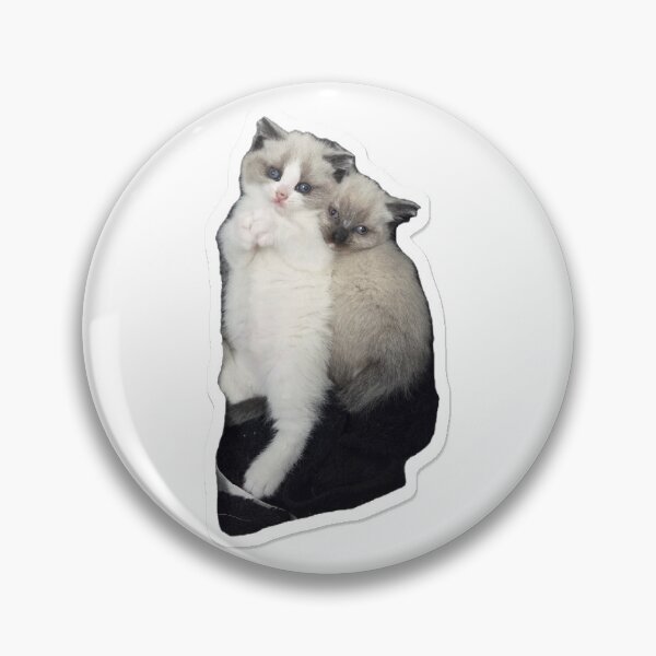 Item preview, Mini and Bandita Snuggle Sticker designed and sold by Theon Purrjoy and Friends.