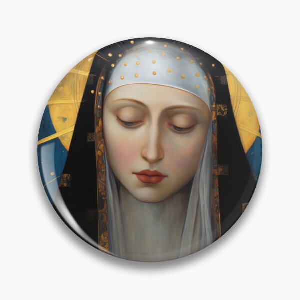Item preview, Saint Bridget of Sweden designed and sold by SanctifiedSouls.