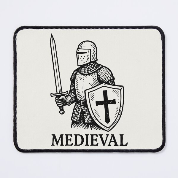 Item preview, Medieval Knight Silhouette designed and sold by SteadyRolling.